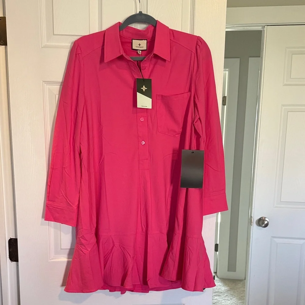 Tuckernuck Hot Pink Callahan Dress - Picture 5 of 5